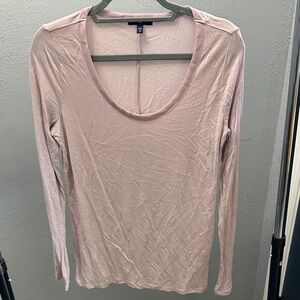GAP Light Light Pink/Lilac Long Sleeve Tee
